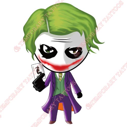 Joker Customize Temporary Tattoos Stickers NO.484